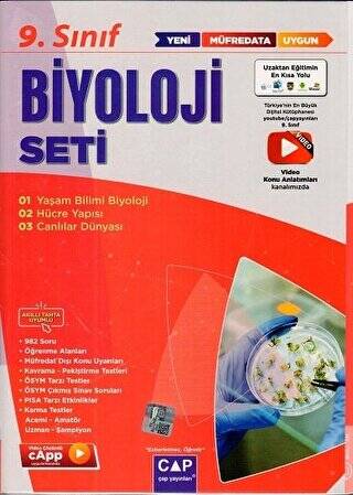 9. Sınıf Anadolu Lisesi Biyoloji Seti - 1