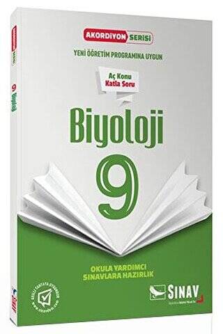 9. Sınıf Biyoloji Akordiyon Kitap - 1