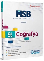 9. Sınıf Coğrafya Güncel MSB Modüler Soru Bankası - 1