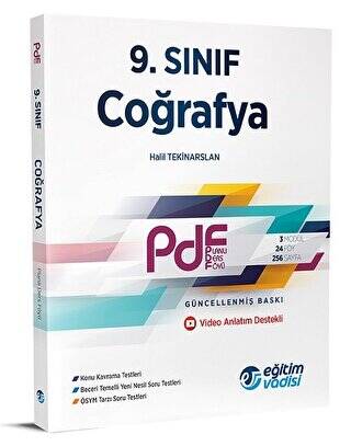 9. Sınıf Coğrafya Güncel PDF Planlı Ders Föyü - 1