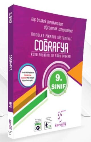 9. Sınıf Coğrafya Konu Anlatımlı Soru Bankası Karekök Yayınları - 1