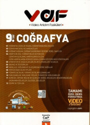 9. Sınıf Coğrafya Video Anlatım Fasikülleri - 1