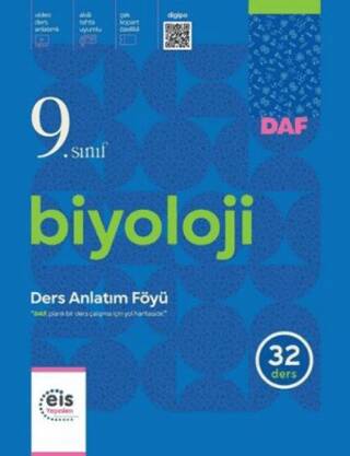 9. Sınıf DAF Biyoloji - 1