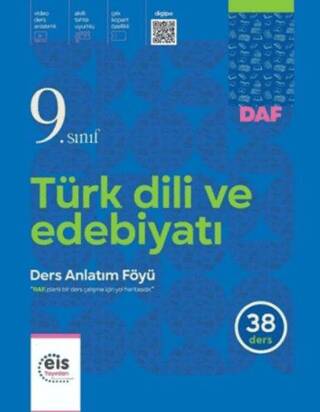 9. Sınıf DAF Türk Dili ve Edebiyatı - 1