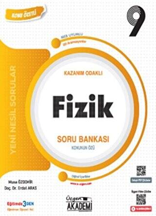 9. Sınıf Fizik Kazanım Odaklı Soru Bankası - 1