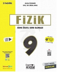 9. Sınıf Fizik Konu Özetli Soru Bankası 3 Fasikül - 1