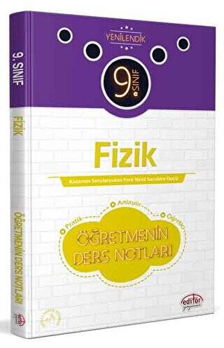 9. Sınıf Fizik Öğretmenin Ders Notları - 1