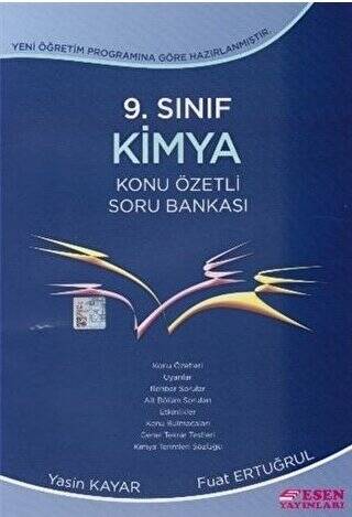 9. Sınıf Kimya Konu Özetli Soru Bankası - 1