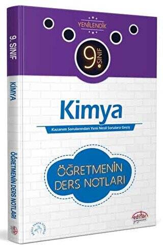 9. Sınıf Kimya Öğretmenin Ders Notları - 1