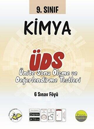 9. Sınıf Kimya Ünite Değerlendirme Sınavı - 1