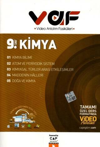 9. Sınıf Kimya Video Anlatım Fasikülleri - 1