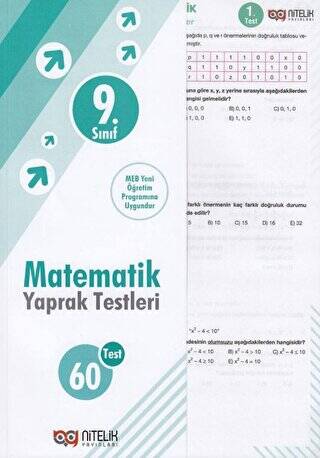 9. Sınıf Matematik Yaprak Test - 1