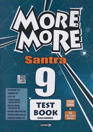 9. Sınıf More More Santra Test Book - 1