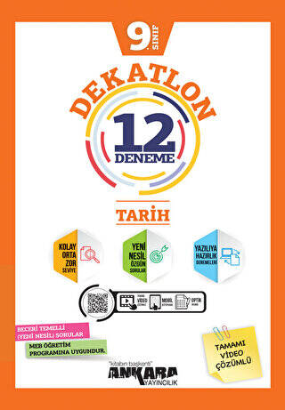 9. Sınıf Tarih Dekatlon 12 Deneme - 1