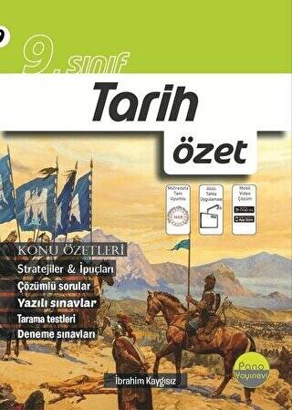 9. Sınıf Tarih Özet - 1