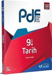 9. Sınıf Tarih PDF Planlı Ders Föyü - 1