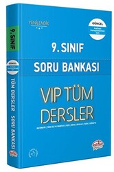 9. Sınıf Tüm Dersler Soru Bankası Mavi Kitap - 1