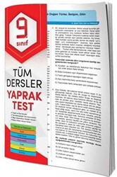 9. Sınıf Tüm Dersler Yaprak Test - 1