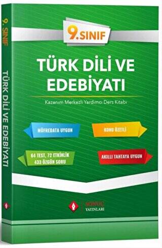 9. Sınıf Türk Dili Edebiyatı Ders Kitabı - 1