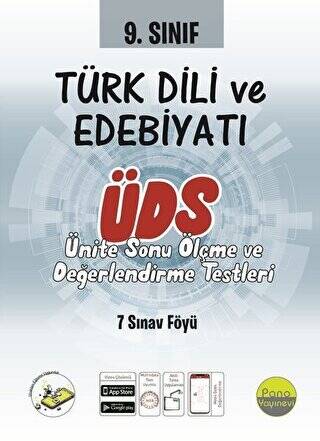 9. Sınıf Türk Dili ve Edebiyatı Ünite Değerlendirme Sınavı - 1