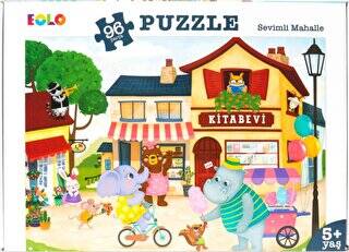 96 Parça Yer Puzzle – Sevimli Mahalle - 1