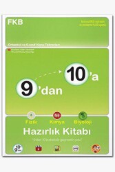 9`dan 10`a Fizik Kimya Biyoloji Hazırlık Kitabı - 1