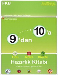 9`dan 10`a Fizik Kimya Biyoloji Hazırlık Kitabı - 1