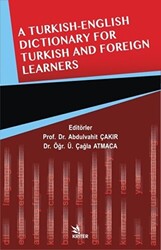 A Turkish - English Dictionary For Turkish And Foreign Learners - 1