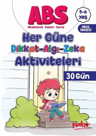 ABS 5-6 Yaş Her Güne Dikkat-Algı-Zeka Aktiviteleri 30 Gün - 1