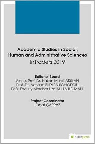 Academic Studies in Social, Human and Administrative Sciences Intraders 2019 - 1