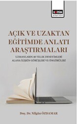 Açık ve Uzaktan Eğitimde Anlatı Araştırmaları - 1