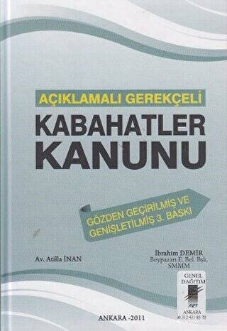 Açıklamalı Gerekçeli Kabahatler Kanunu - 1