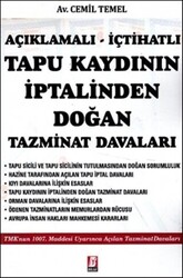 Açıklamalı - İçtihatlı Tapu Kaydının İptalinden Doğan Tazminat Davaları - 1