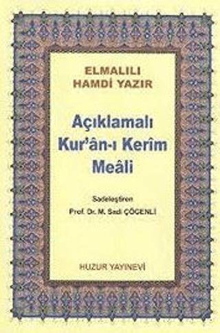 Açıklamalı Kur’an-ı Kerim Meali Çanta Boy Metinsiz 044 - 1