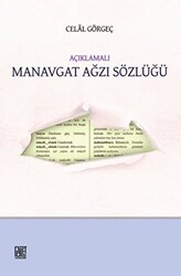 Açıklamalı Manavgat Ağzı Sözlüğü - 1