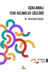 Açıklamalı Yeni Kelimeler Sözlüğü - 1