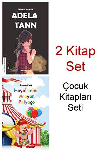 Adela Tann Hayallerini Arayan Palyaço Çocuk Kitapları Seti 2 Kitap - 1