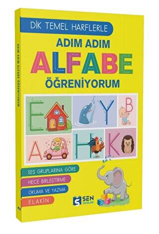 Adım Adım Alfabe Öğreniyorum - 1