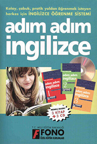 Adım Adım İngilizce 3 kitap + 3 CD - 1