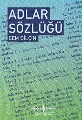 Adlar Sözlüğü - 1