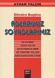 Adlarımız Soyadlarımız - 1