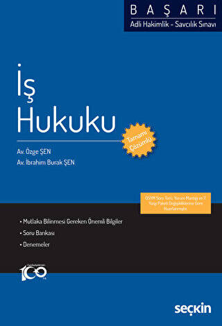 Adli Hakimlik - Savcılık Sınavı BAŞARI - İş Hukuku - 1