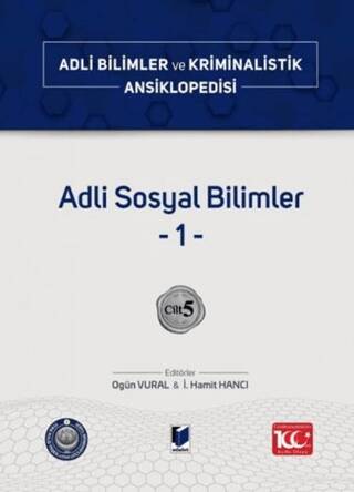 Adli Sosyal Bilimler –1– Cilt 5 - 1