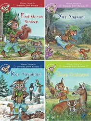 Afacan Tavşan`la Ormanda Dört Mevsim 4 Kitap Set - 1