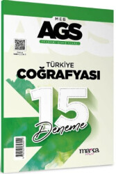 AGS Türkiye Coğrafyası 15 Deneme - 1