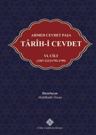 Ahmed Cevdet Paşa Tarih-i Cevdet VI. Cilt - 1