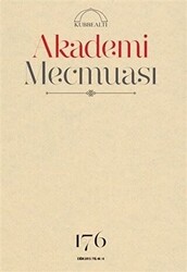 Akademi Mecmuası Sayı: 176 Ekim 2015 - 1