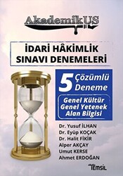 Akdemikus - İdari Hakimlik Sınavı Denemeleri - 1