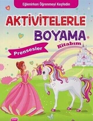 Aktivitelerle Boyama Kitabım - Prensesler - 1