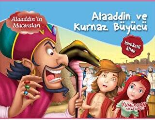 Alaaddin ve Kurnaz Büyücü - Üç Boyutlu Kitap - 1